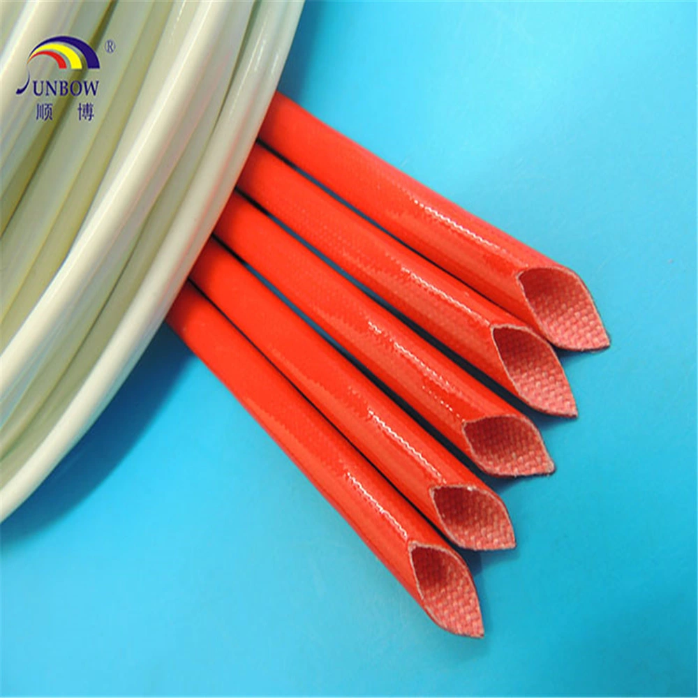 UL Apprvoal Silicone Fiberglass Sleeve Tube 7.0kv